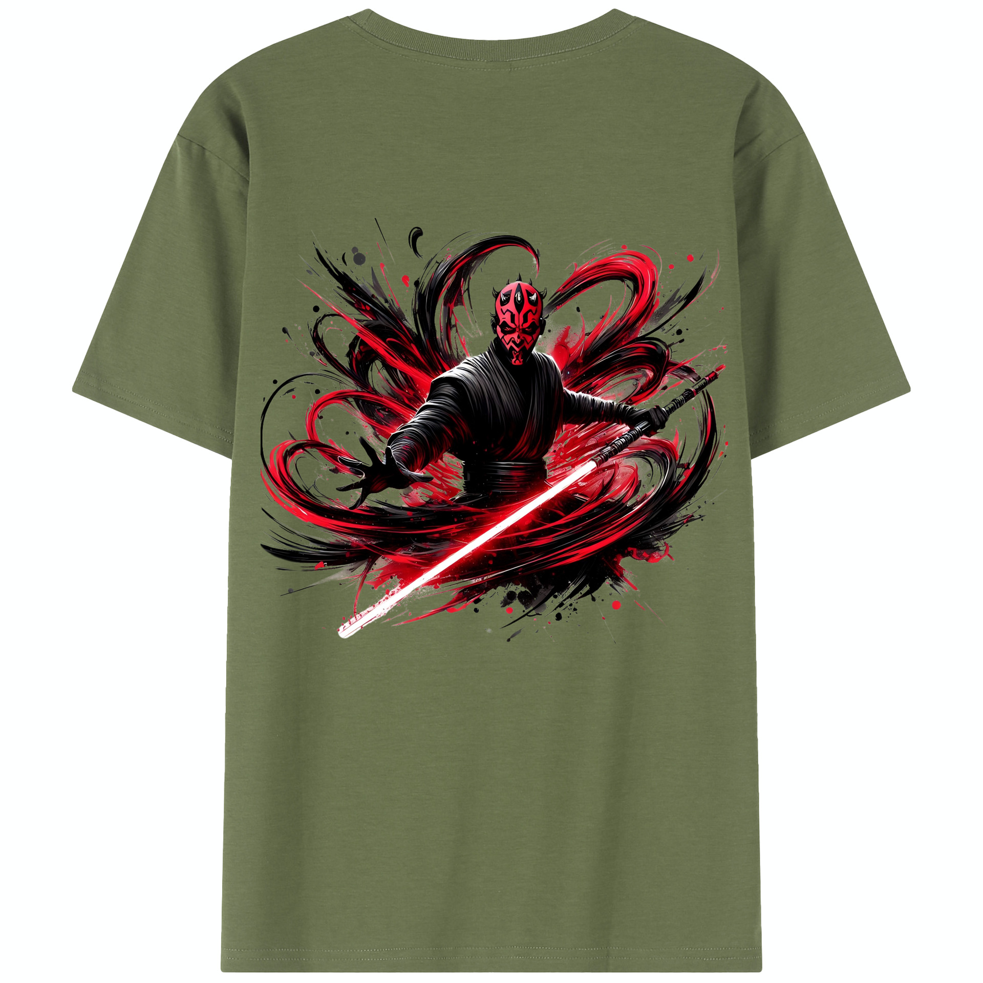 （画像用） スター・ウォーズ Star Wars 綿100％半袖Tシャツ（背面プリント）